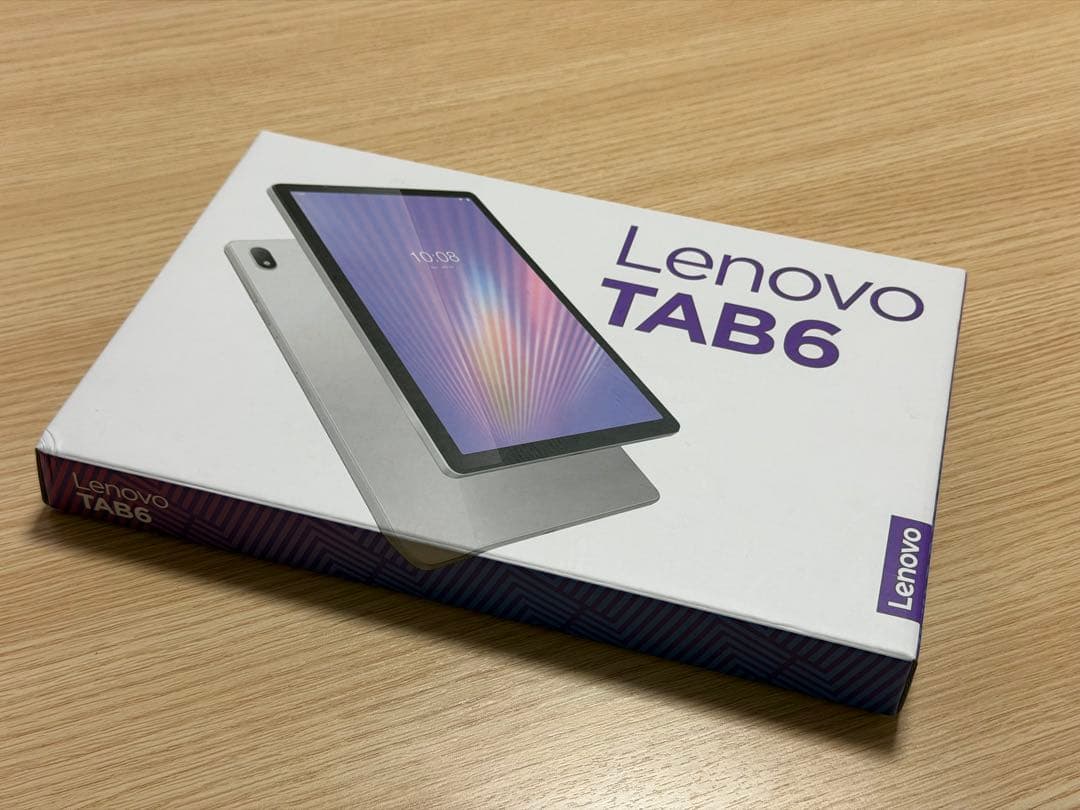 Androidタブレット本体 Lenovo TAB6 WiFi+Cellular White-