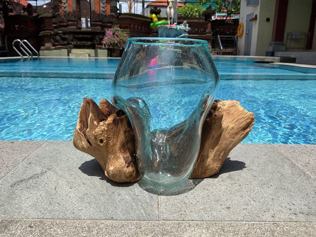 【新入荷】フィッシュボール(天然木ガラス水槽)M size