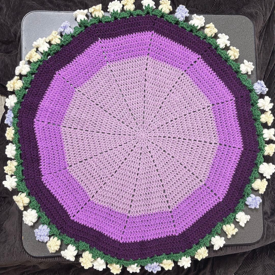 【一点物】花束ブランケット　ブーケブランケット　スズラン　90センチ　母の日