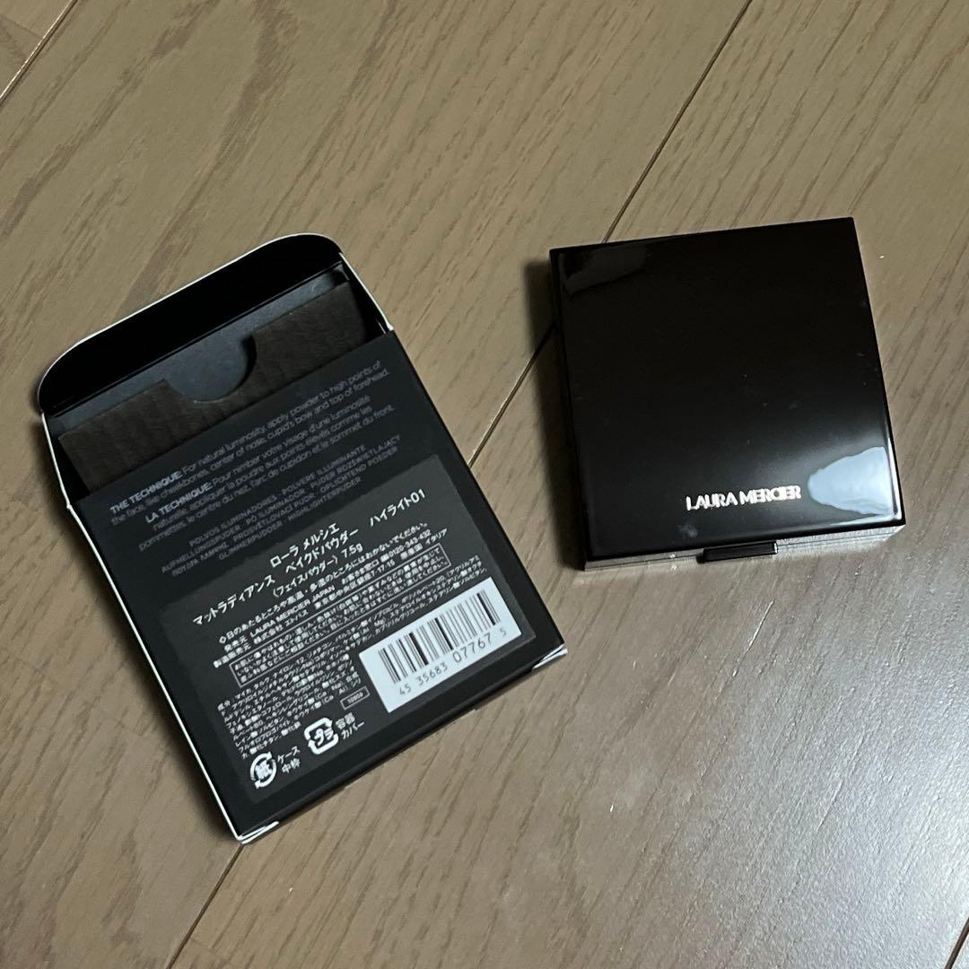 新品未使用　ローラメルシエ　マットラディアンス　ベイクドパウダーハイライト01