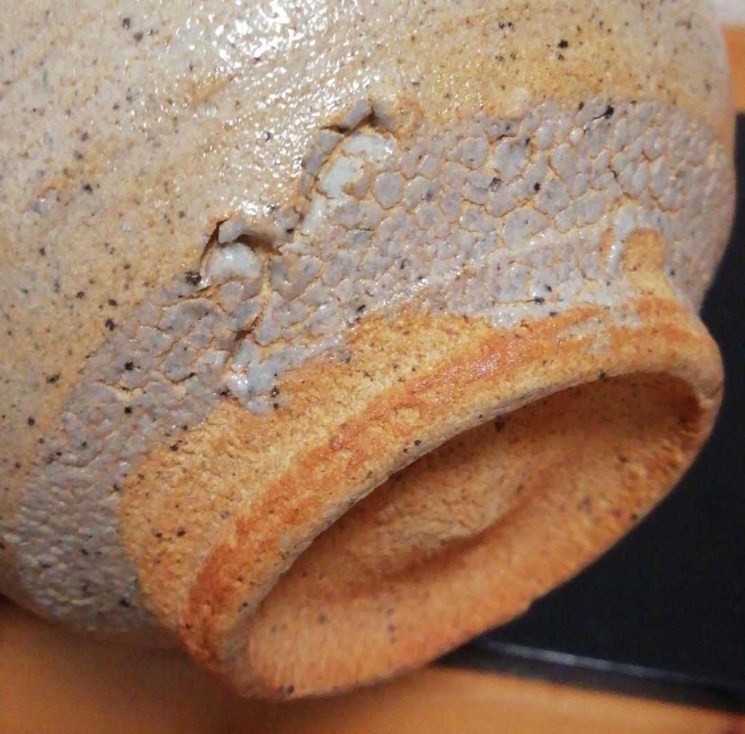 西岡小十　唐津焼　絵唐津　茶碗　共箱　共布　栞付　茶道具