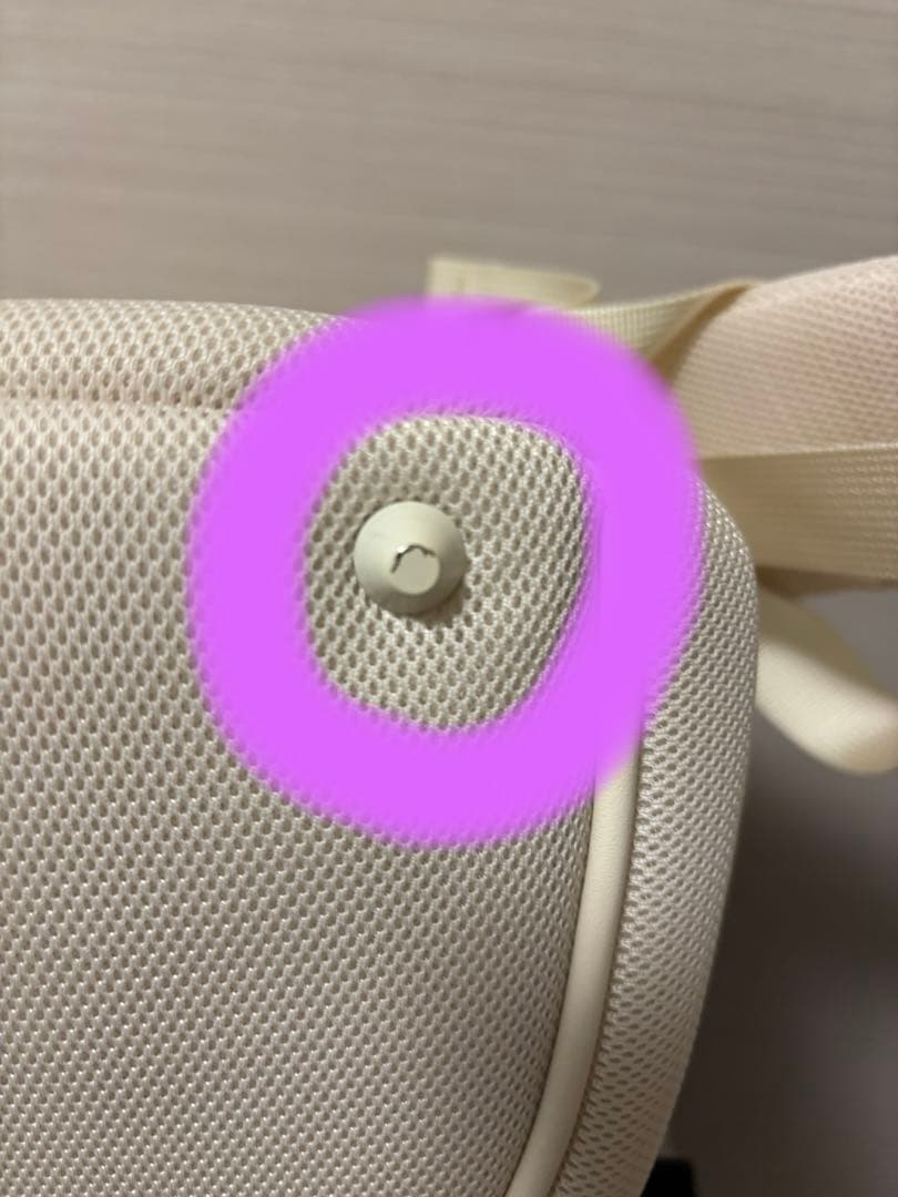 moncheri 軽量メッシュ巾着リュック Mサイズ