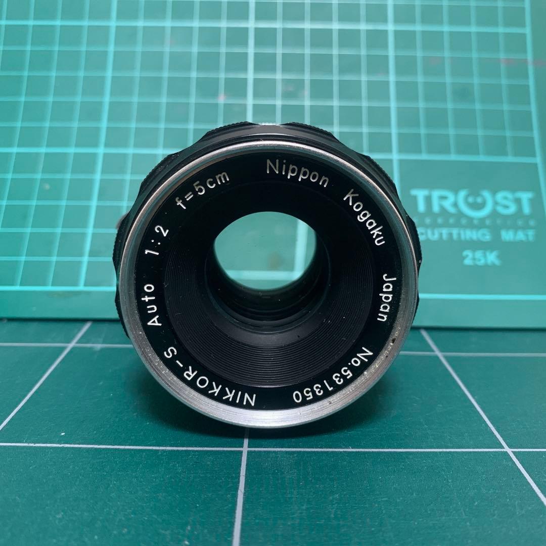 激レア　Nikkor-S Auto 5cm F2 9枚絞りニッコール