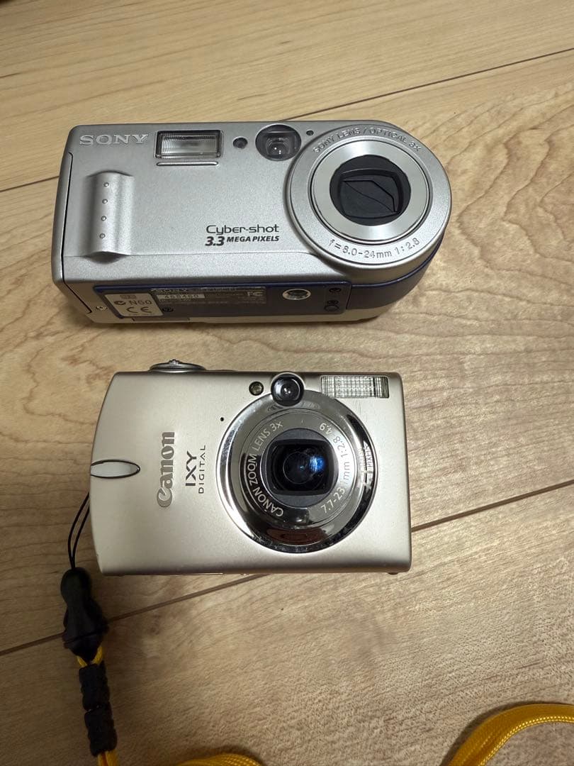 デジタルカメラ canon ixy digital 700 sony cyber-shot