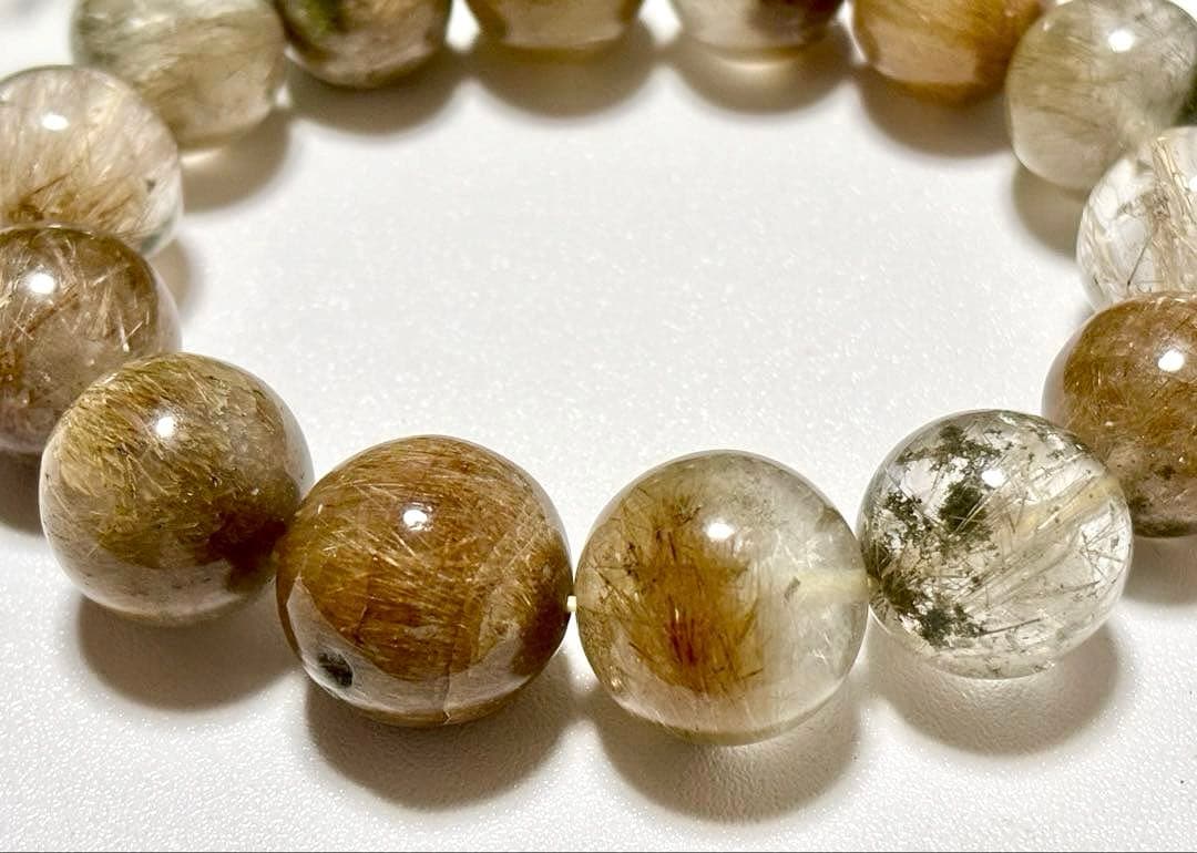 超夢幻品質　博物館展示クラス　奇跡のオメガゴールデンガネッシュヒマール水晶