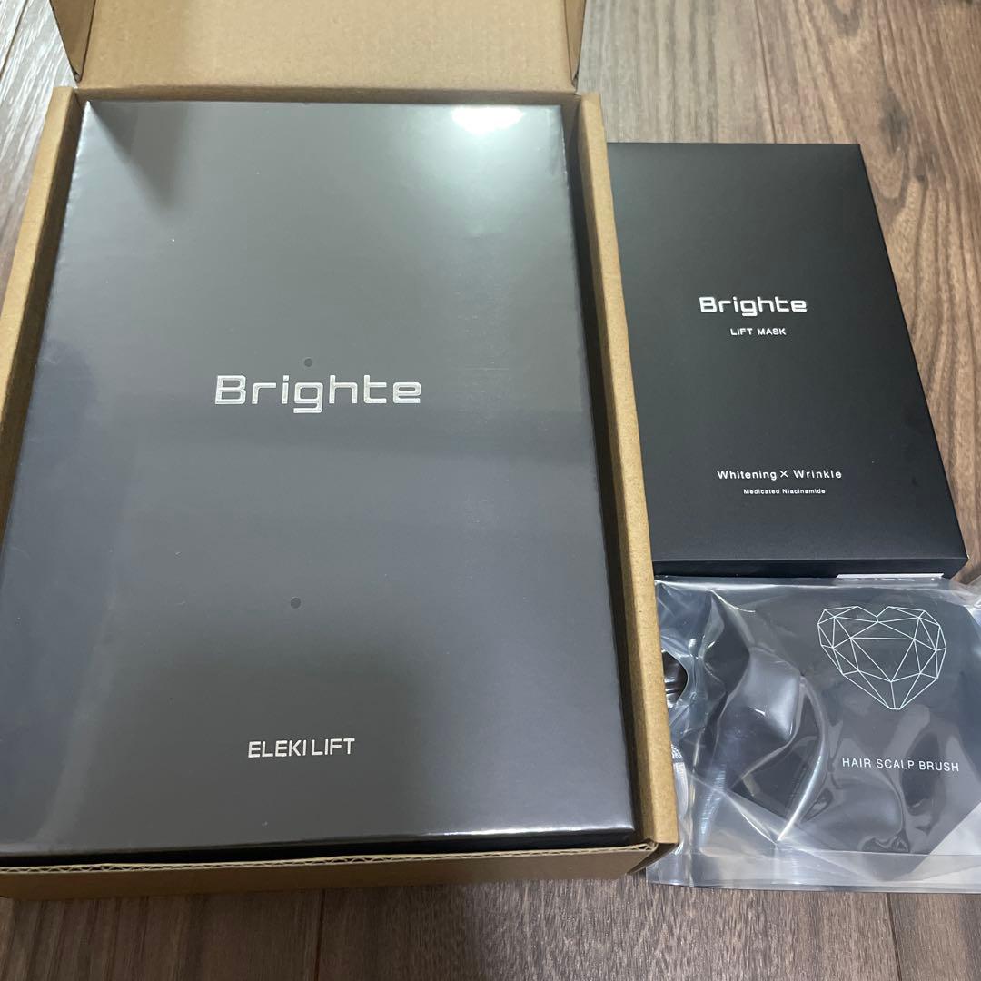 Brighte ELEKILIFTエレキリフト♡スカルプブラシ、リフトマスク付