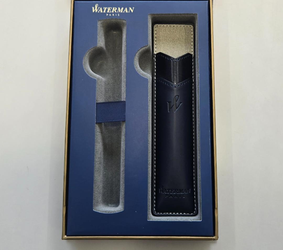 【人気】【希少】ウォーターマン　チャールストン　シルバー　ボールペン