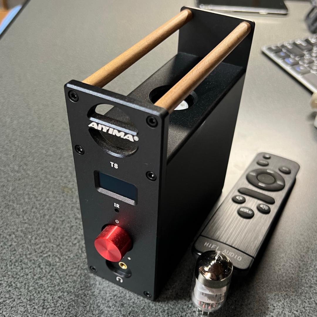 ANYMA T8（真空管プリDAC） + GE JAN-5670（真空管）