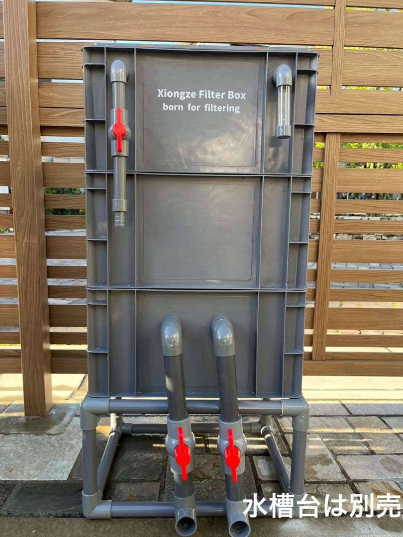 水中ポンプお任せ濾過材付きフルセット 大型水槽池用濾過器フィルター到着すぐ使える