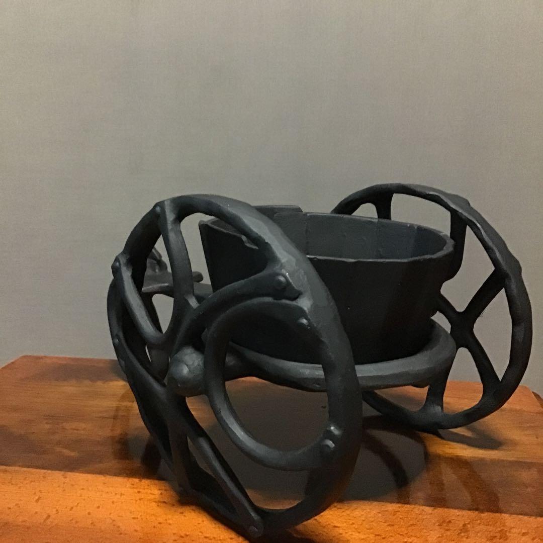 鉄製　荷車　古代戦車　小民具