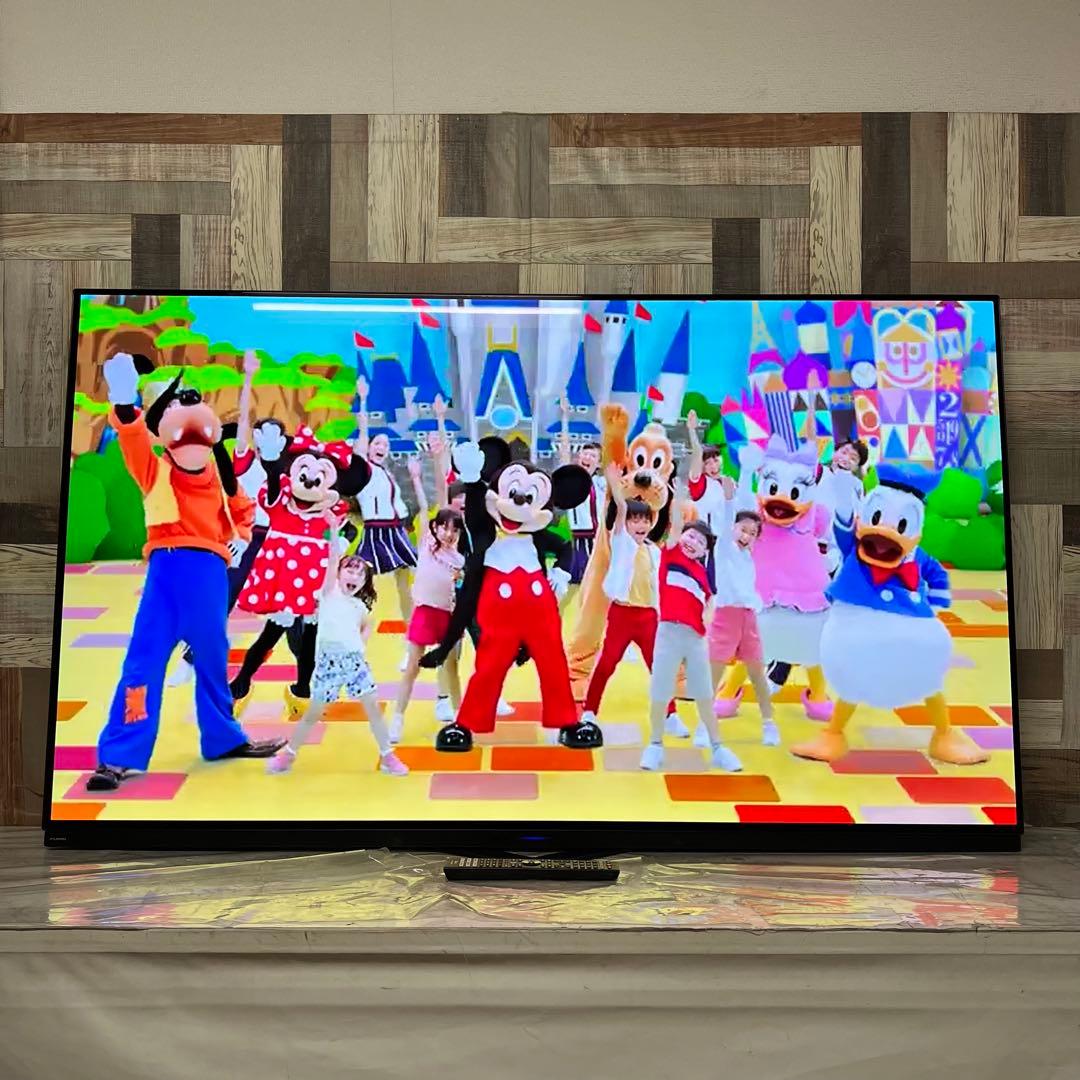 全国送料込❣️フナイ4K有機ELテレビ 65型Android TVネット動画