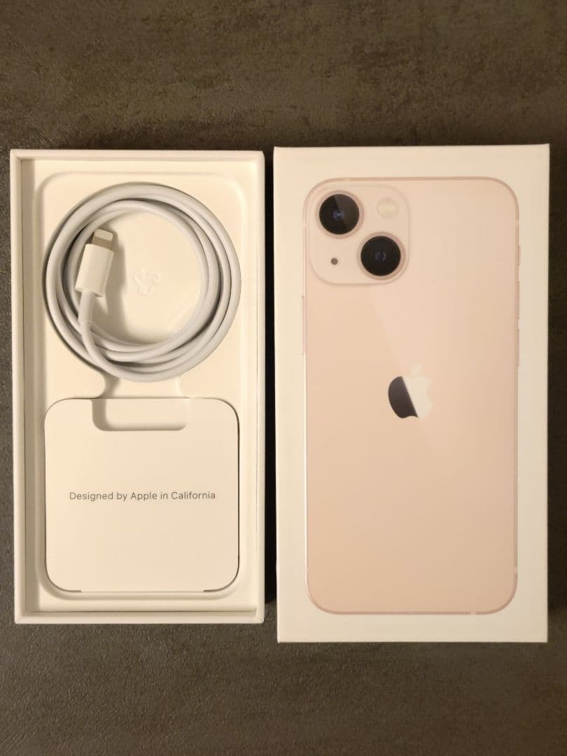 【ヤノ】iPhone 13 mini 128GB ピンク 純正バッテリー