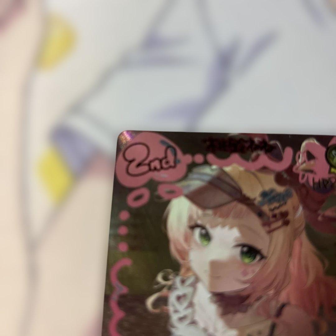 ホロライブ　カードゲーム　桃鈴ねね　UR プレイ用