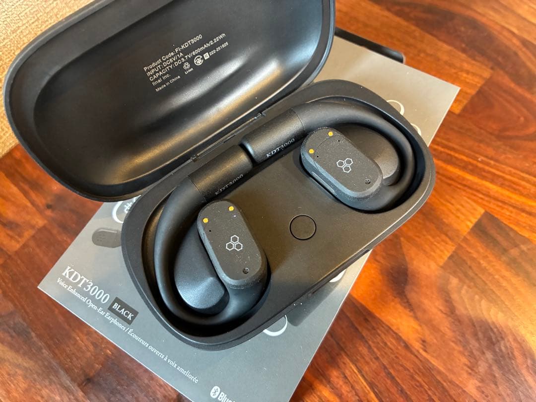 final KD-T3000 オープンイヤー ワイヤレスイヤホン