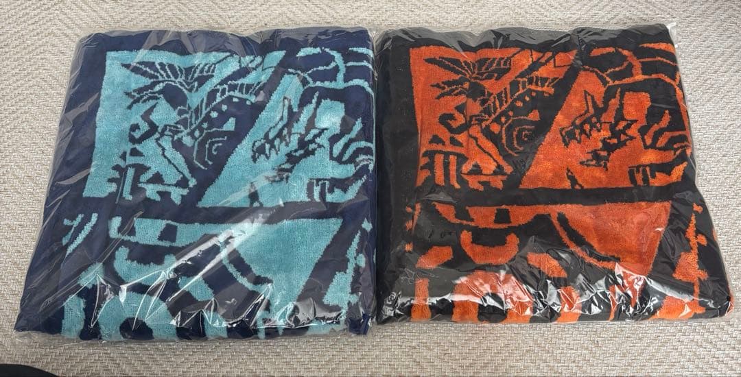 モンスターハンター　ミュージアム限定　今治バスタオル　2枚セット