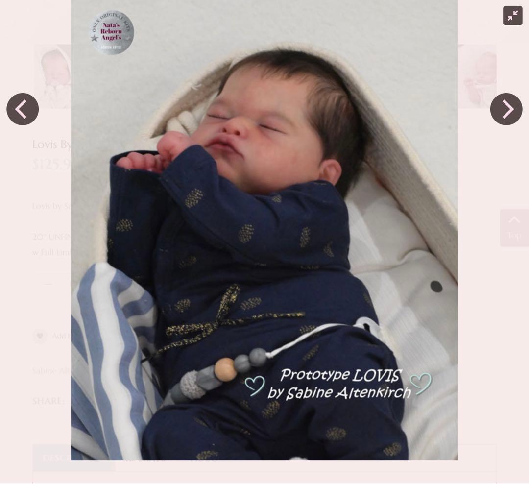 リボーンドール　ロヴィスちゃん　オーダーお受けいたします(*^^*)