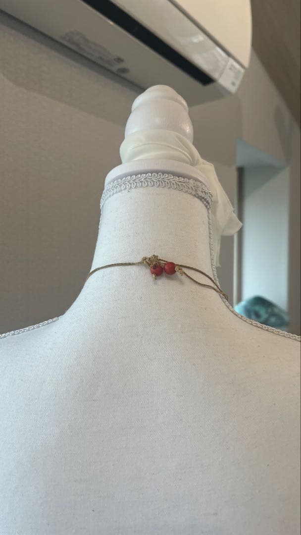 ブラジルのアマゾン川のネックレス 木製ビーズの多重ストランドネックレス