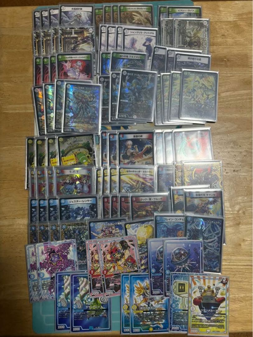 デュエルマスターズ 引退品　デッキ15個（カード併用含む）＋ストレージ