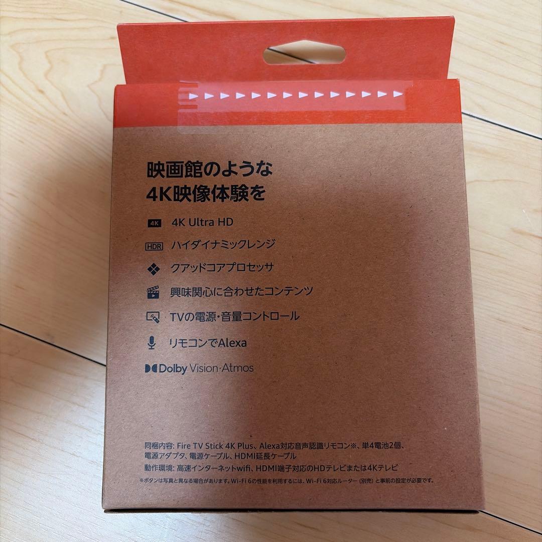 【新品】Fire TV Stick 4K Plus 8GB Wi-Fi 6