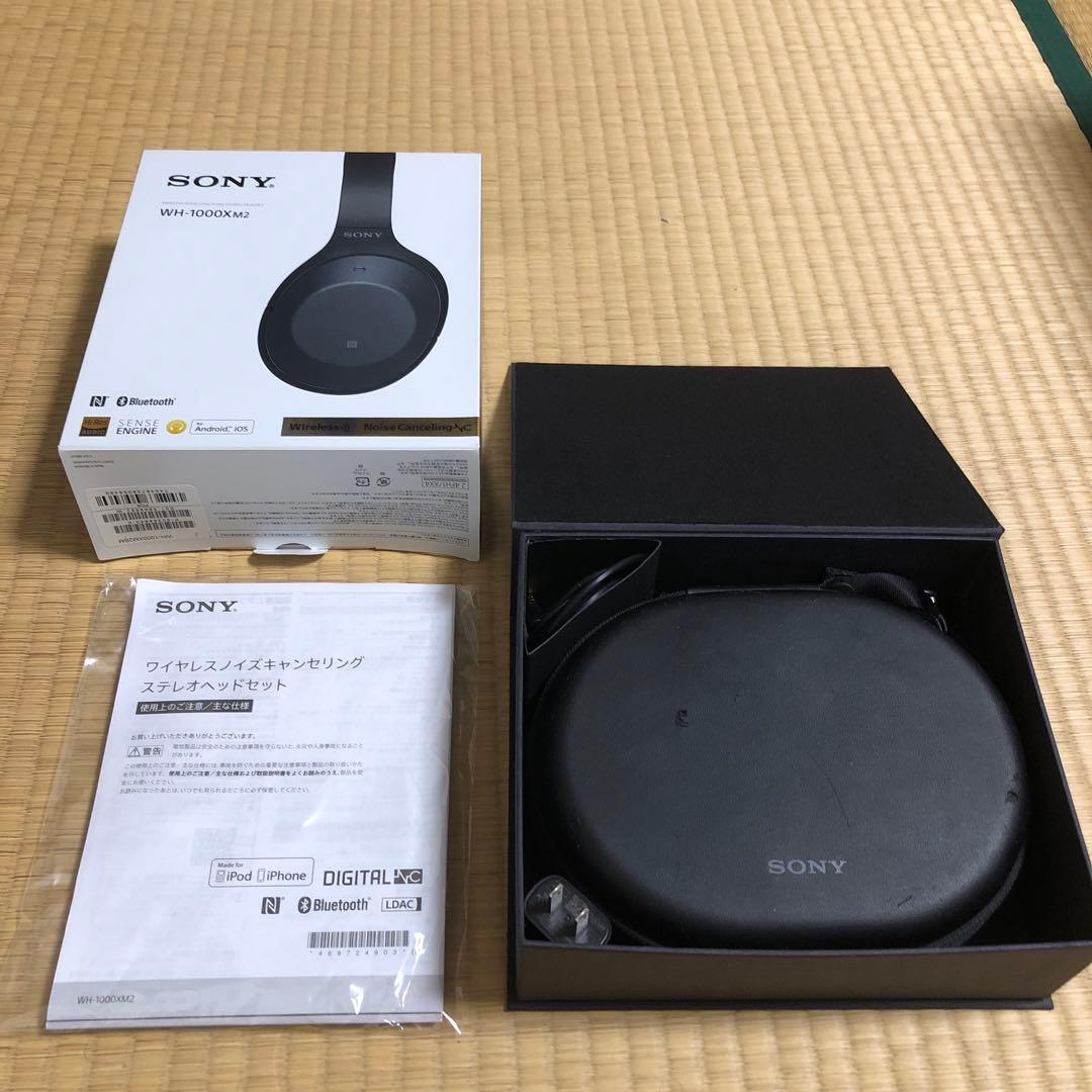 SONY ワイヤレスノイズキャンセリングヘッドセットWH-1000XM2