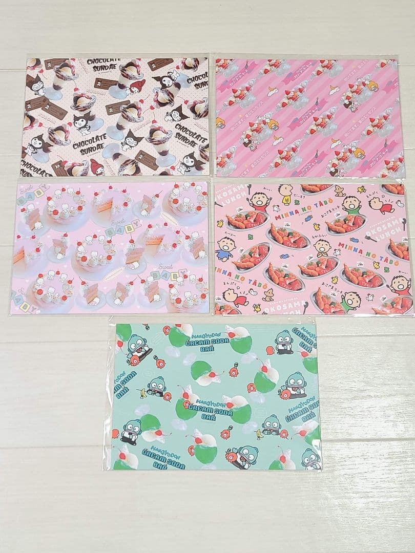 サンリオ展　伊勢丹 CHICHIPI様 デザインペーパー　文具　筆記用具　キティ