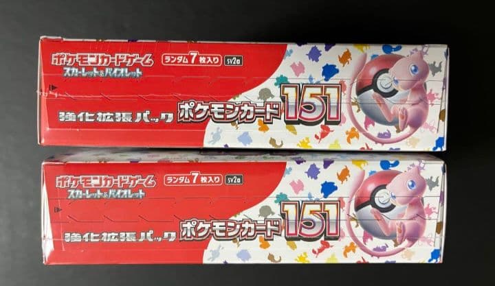 ポケモンカード151 シュリンクあり　2ボックス