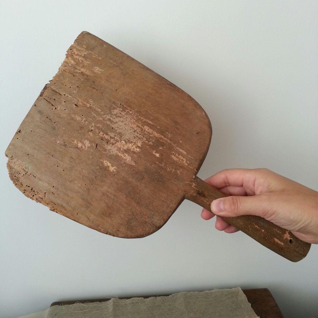 洗濯板 洗濯 叩き フランス アンティーク 木 木製 板