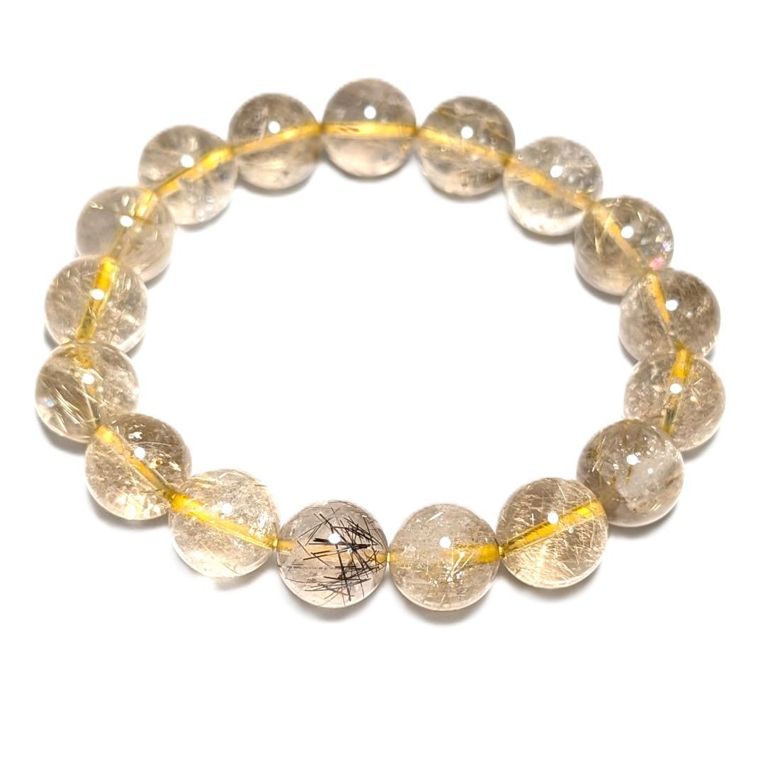 一点物 訳アリ価格 一部凹みあり ゴールドルチルブレスレット 12ミリ