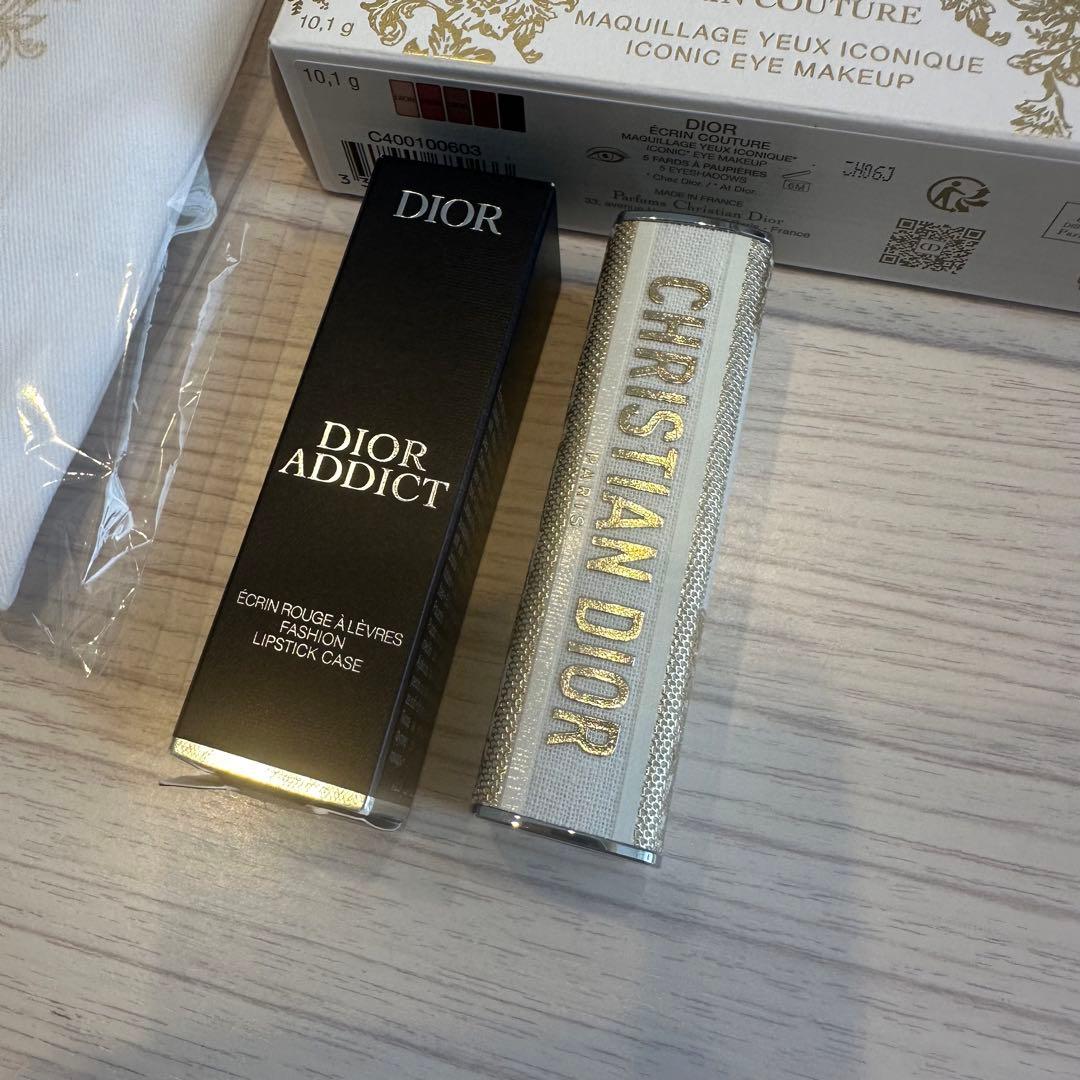 【新品未使用】Dior アイシャドウパレット & リップケース ノベルティ2点