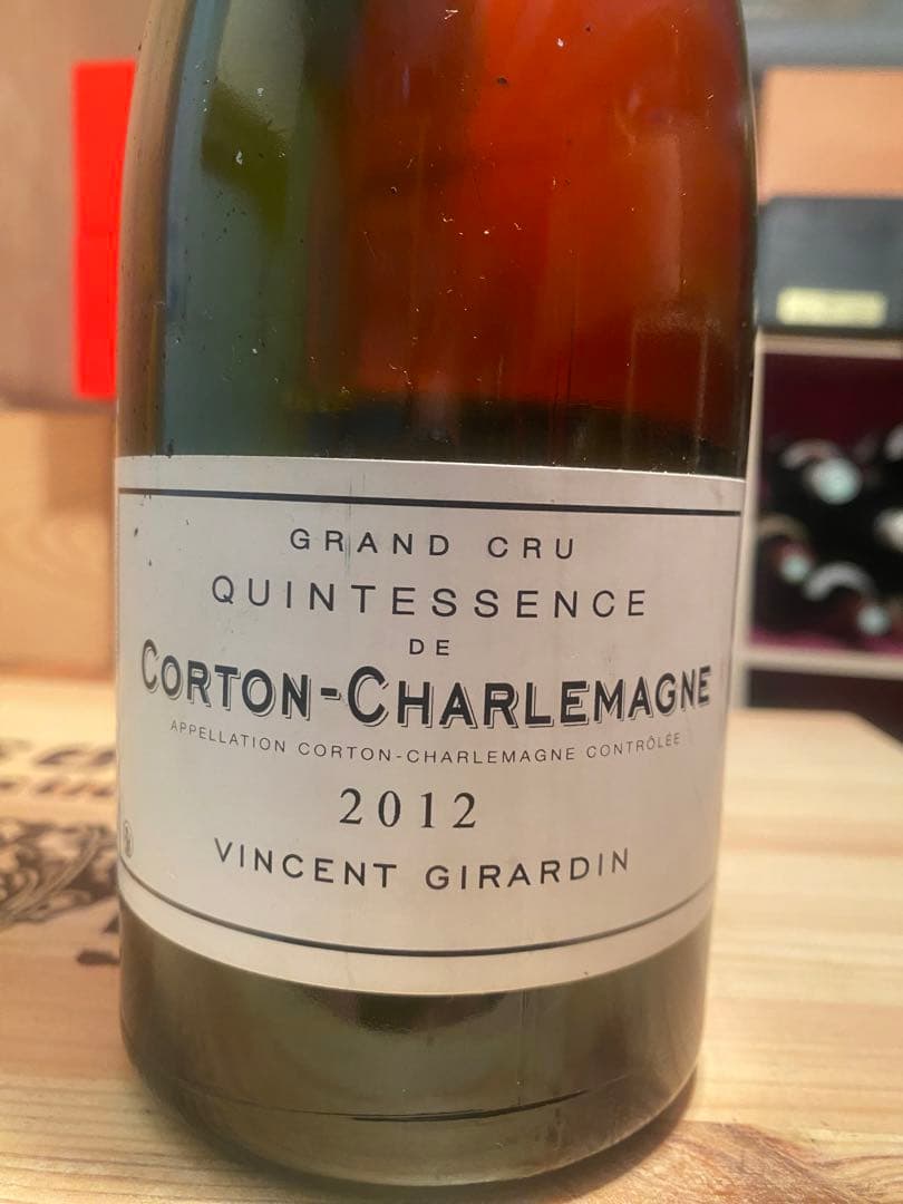2012年Quintessence Corton-Charlemagne