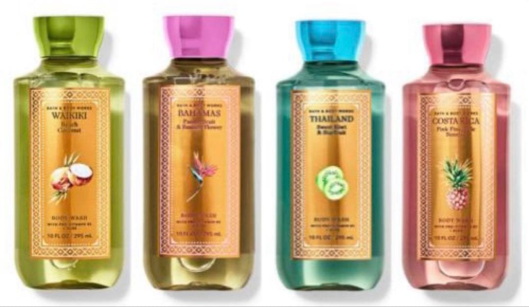 【サマーセット】Bath&bodyworks ボディーウォッシュ　４本セット