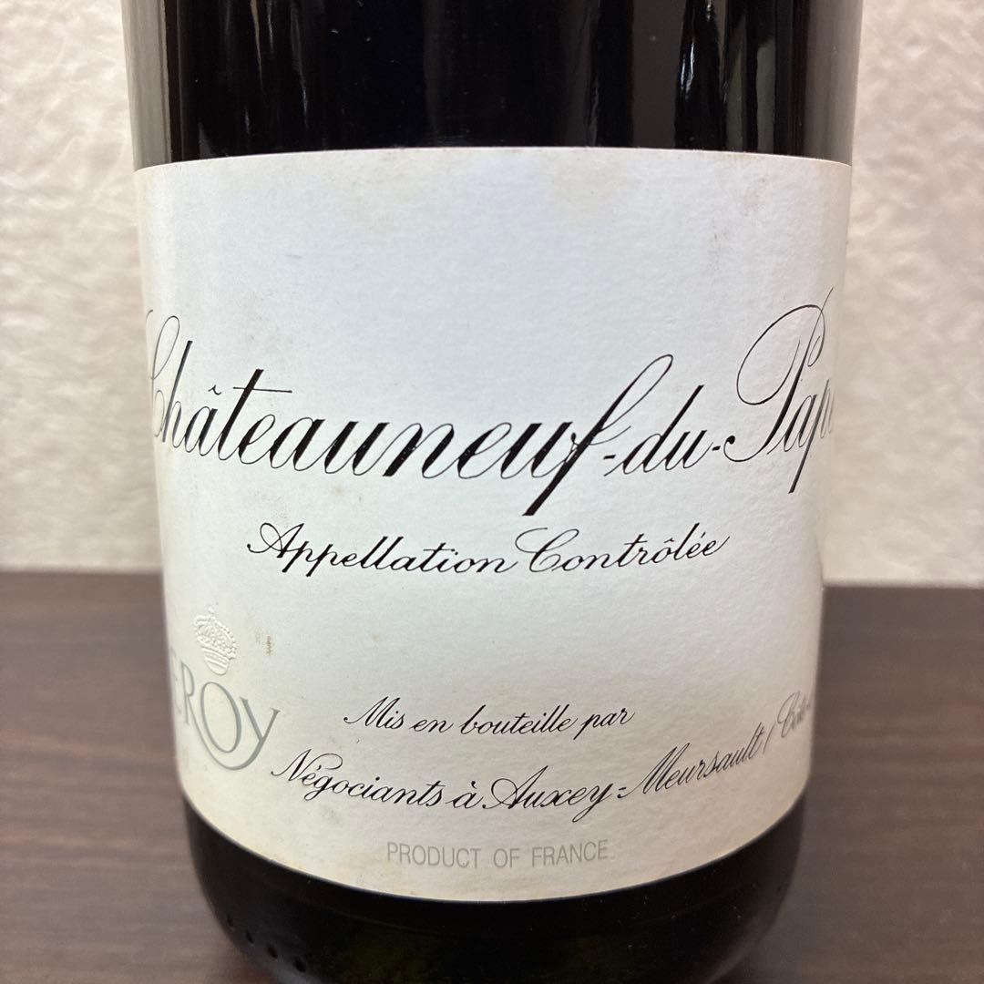 酒　未開封　1978 シャトーヌフ・デュ・パプ Leroy ヴィンテージ　ルロワ