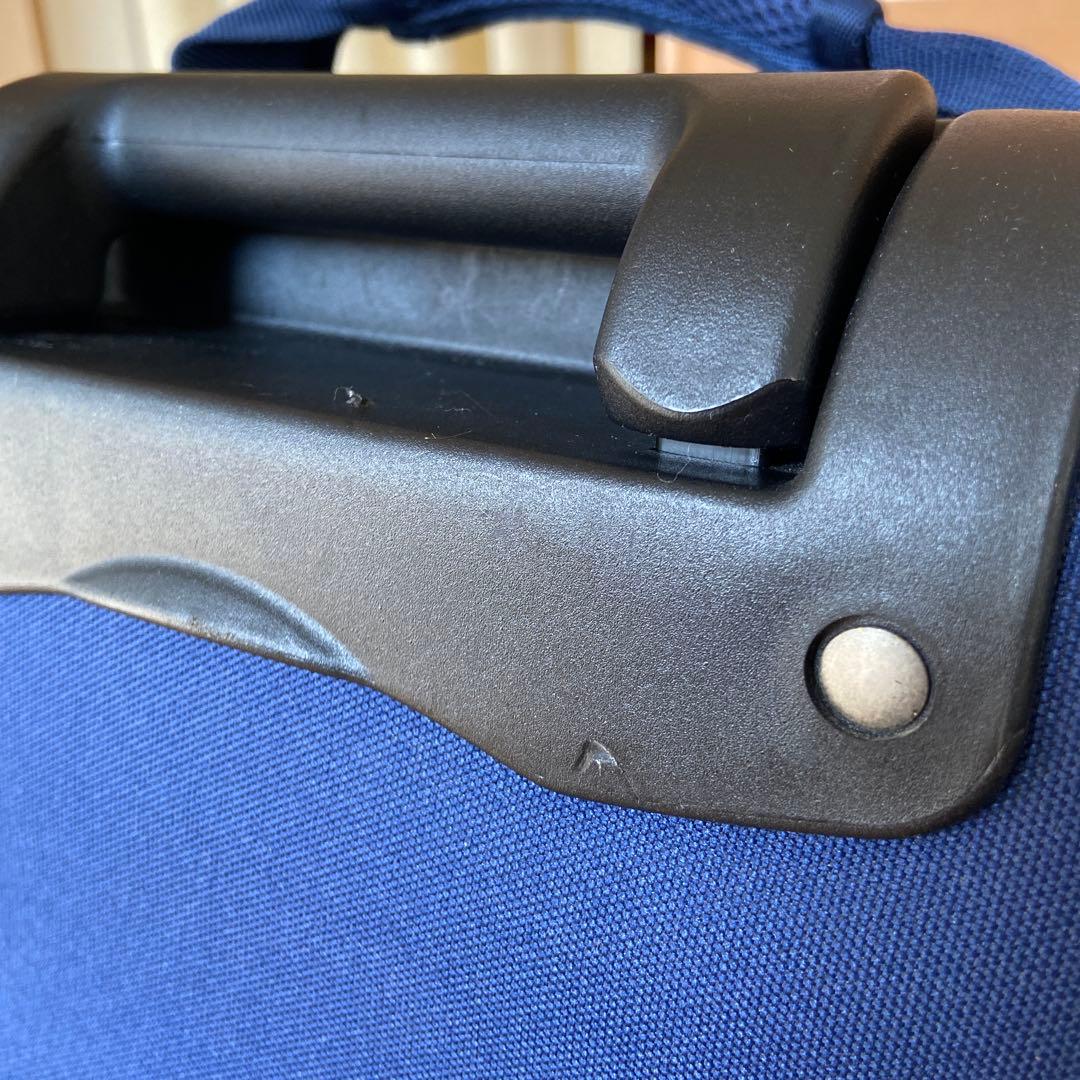 Coleman コールマンキャリーバッグ　ボストンバッグ　ネイビードット柄　旅行