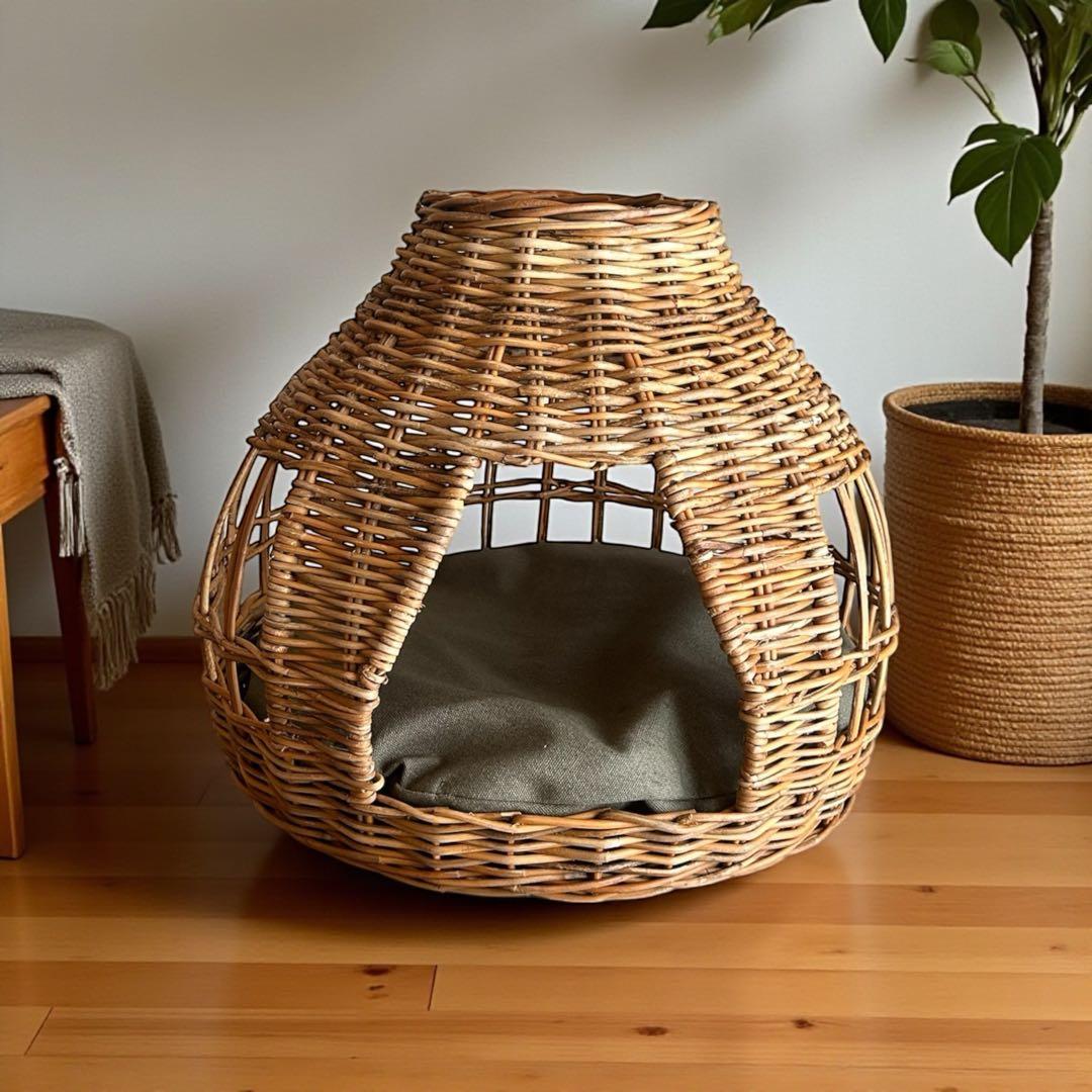 猫ちぐら　キャットハウス　バスケット