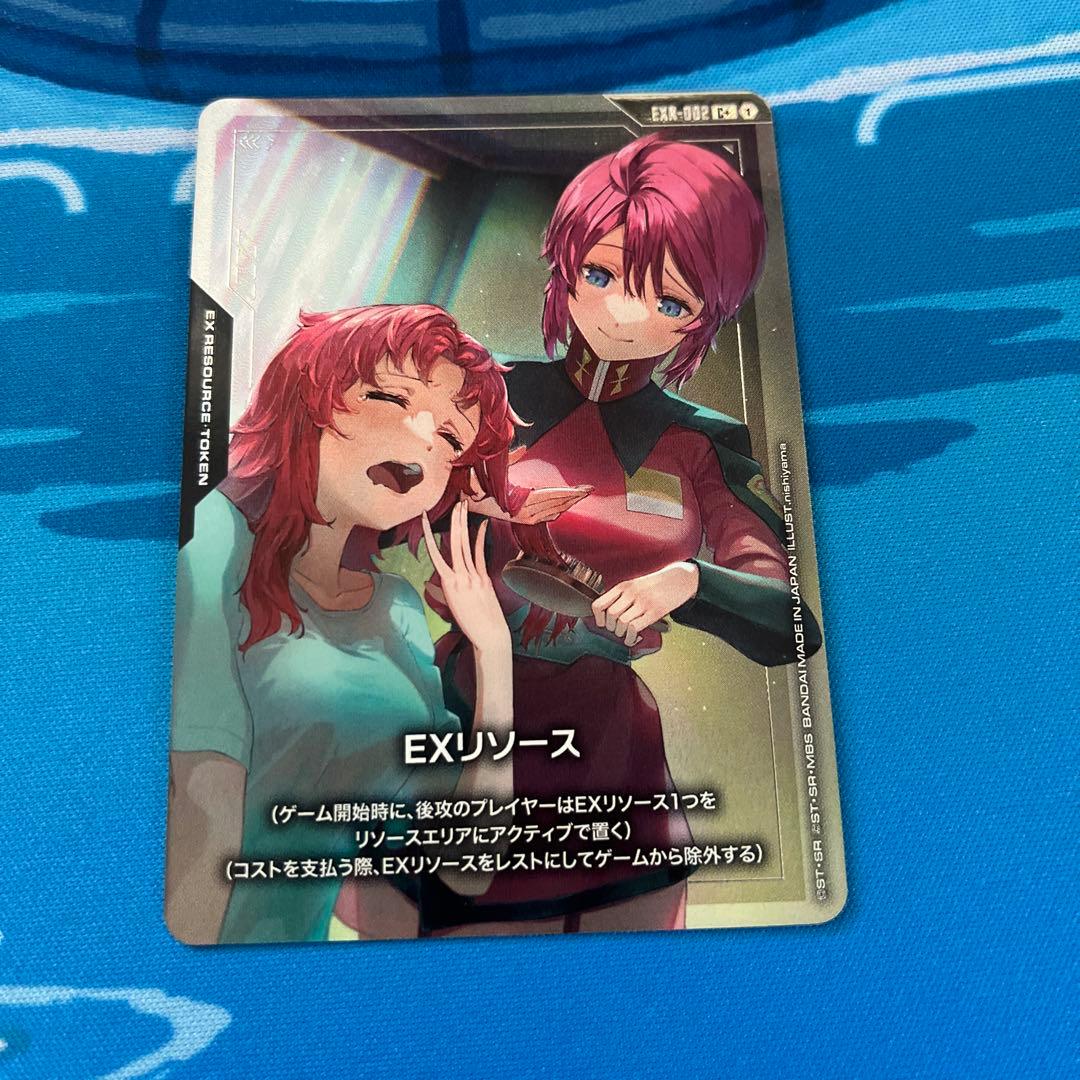 ガンダムカードゲーム　EXリソース パラレル　ホーク姉妹イラスト　ボーナスパック