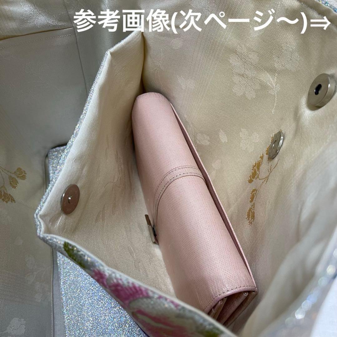 ❷帯リメイクバッグ高級 正絹袋帯︎︎✦︎乱菊︎︎✦︎花✿大size(Dカン・底板付き)
