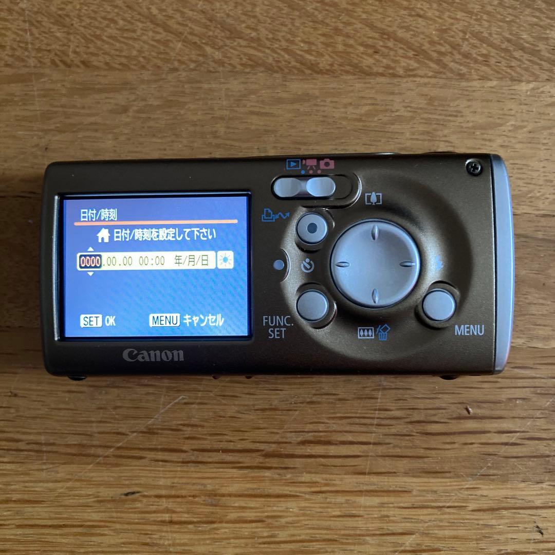 美品SALE Canon IXY デジタルL3 超コンパクトデジカメ　ブラウン