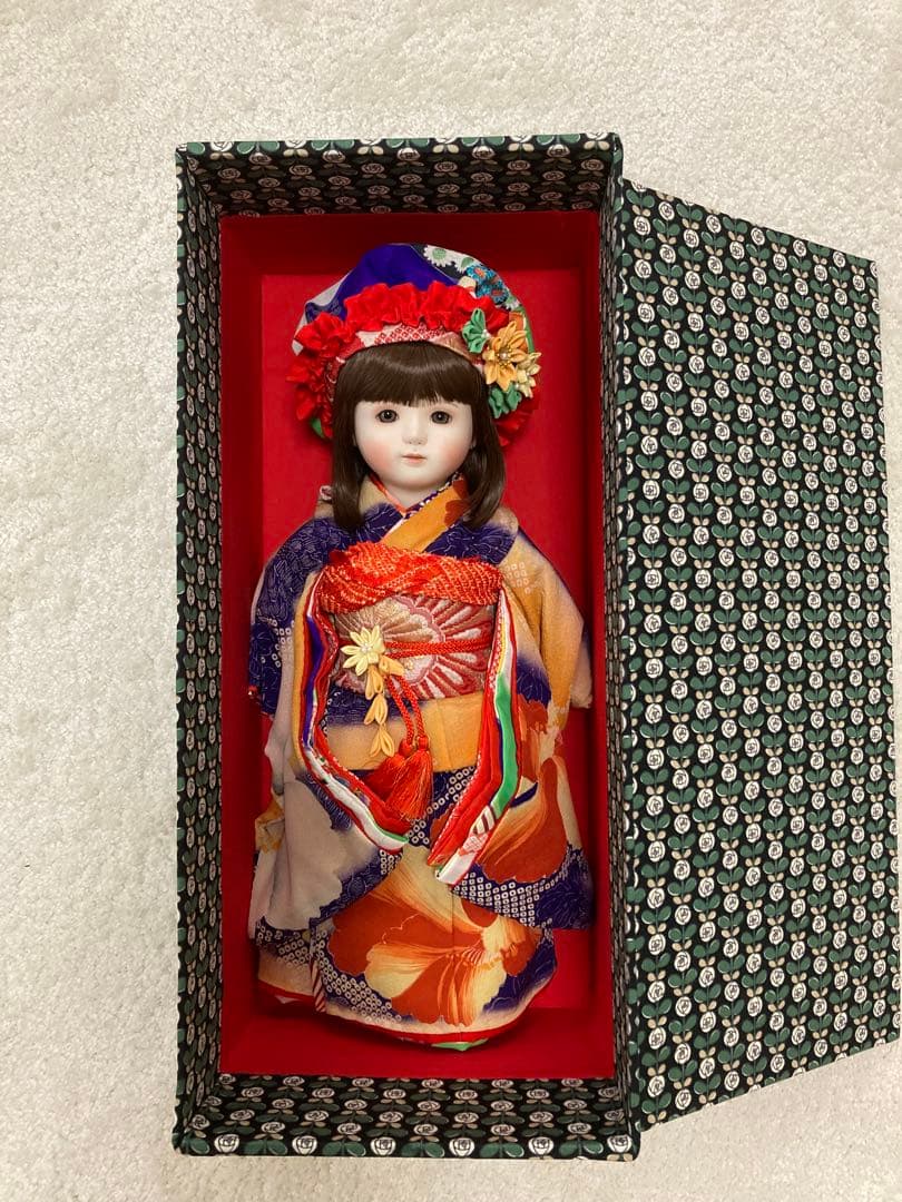 創作ビスクドール　『小春』　市松人形　創作人形 抱き人形